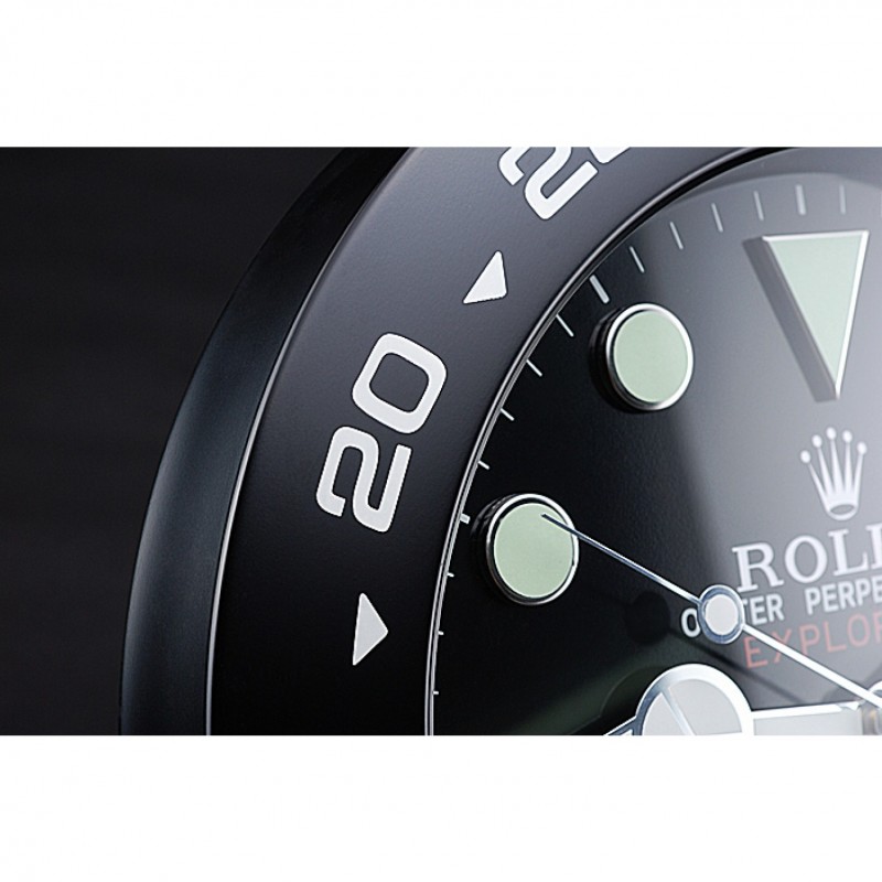 Rolex Explorer II Wall Clock Black 622477-5