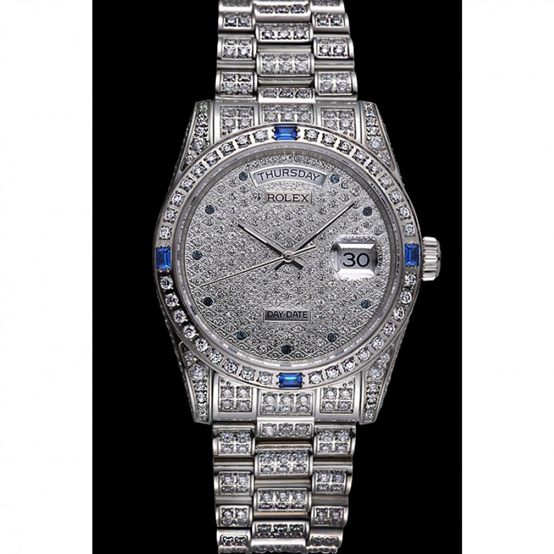 Swiss Rolex Day-Date Diamonds-srl183 621613-2