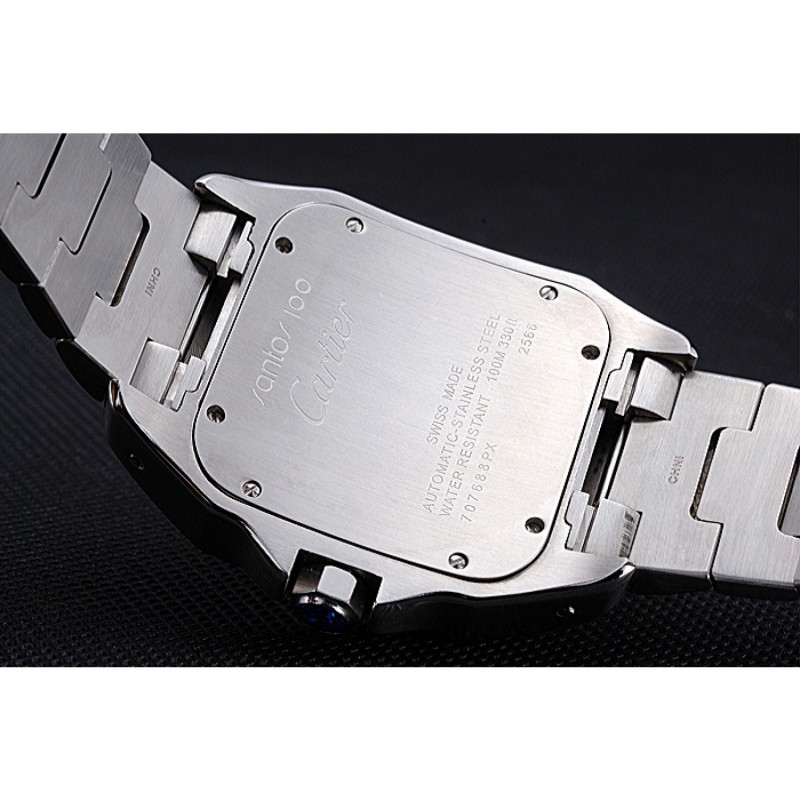 Cheap Replica Watches Swiss Cartier Santos Galbee Stainless Steel 622063-7