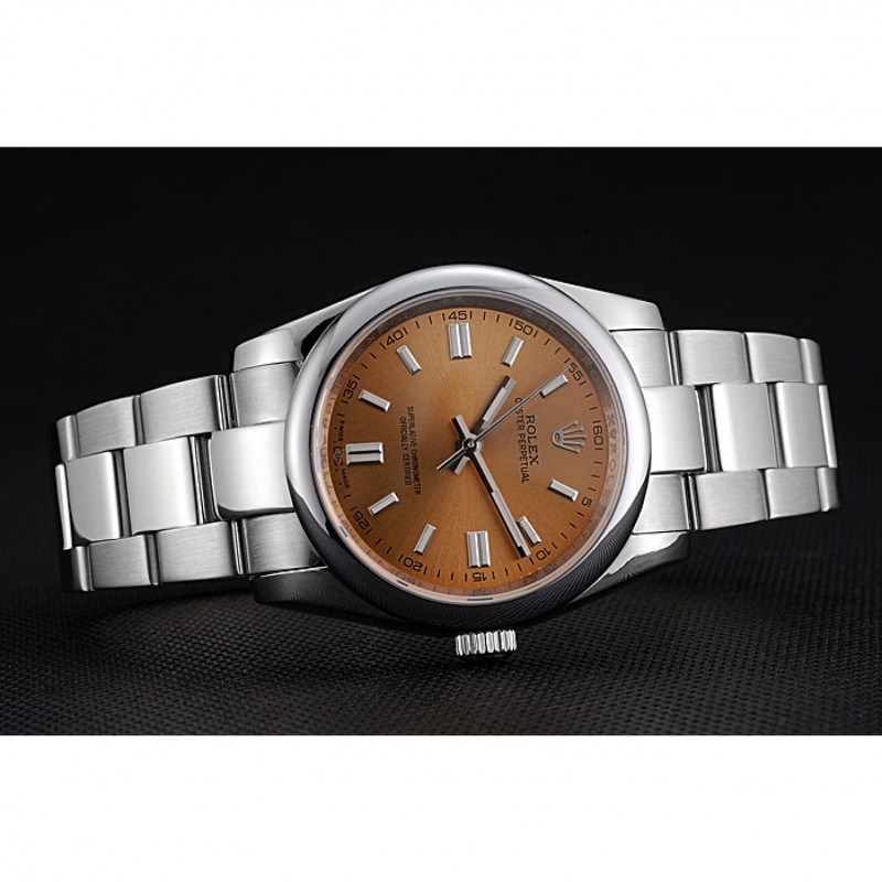 Rolex Oyster Perpetual DateJust Stainless Steel Case Champagne Dial Stainless Steel Bracelet 622639-3