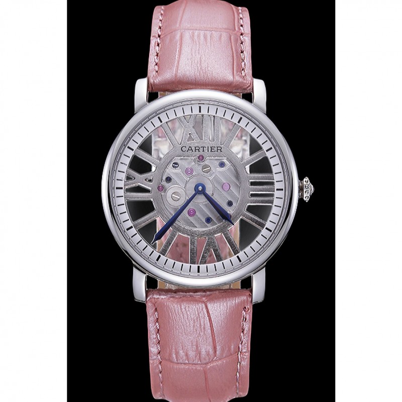 Cartier Rotonde Skeleton Flying Tourbillon Light Pink 621970-1