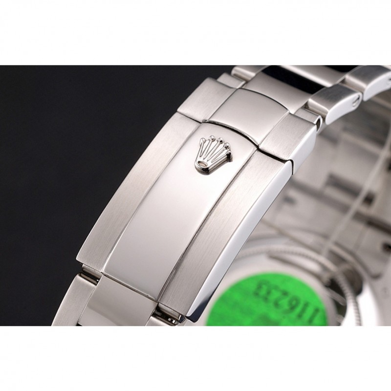 AAA Rolex Bamford Submariner Black Dial With Roman Numerals Black Bezel Stainless Steel Case And Bracelet-5