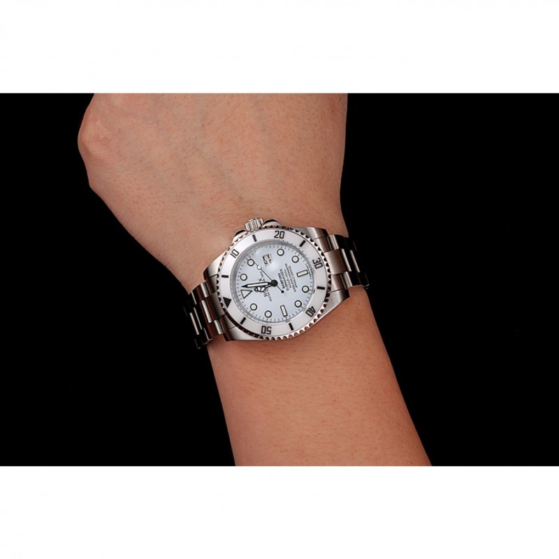 Rolex Submariner Bamford White Dial Stainless Steel Bracelet 1453863-8