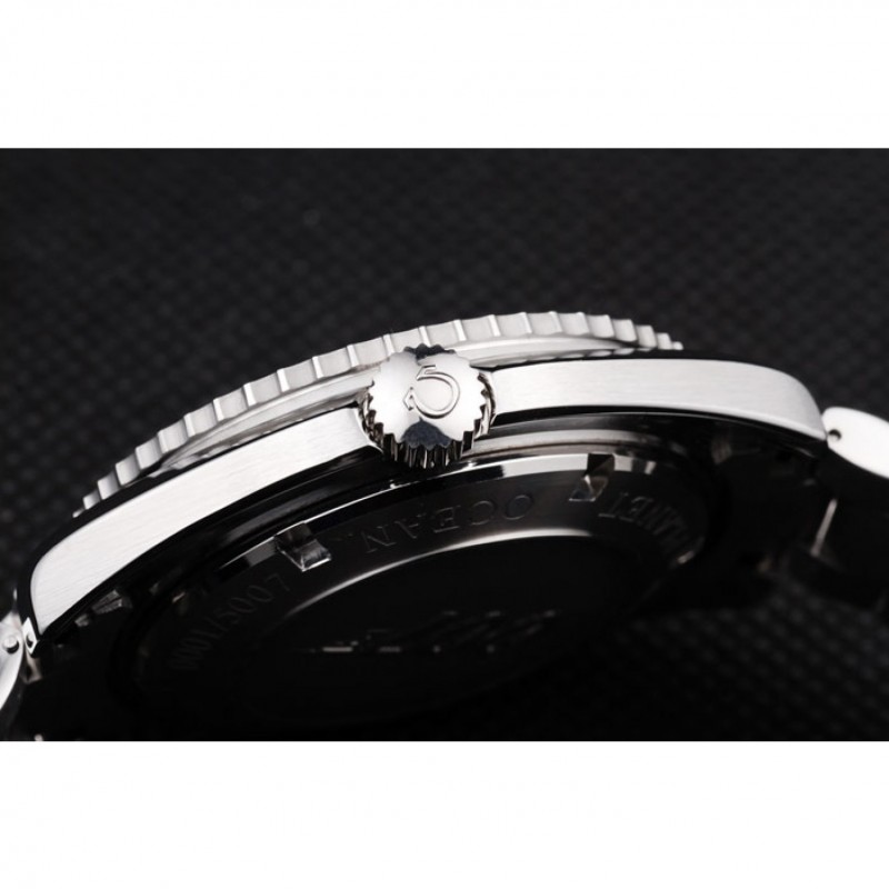 Omega Seamaster Planet Ocean Co-axial Orange Case Black Dial 98102-8