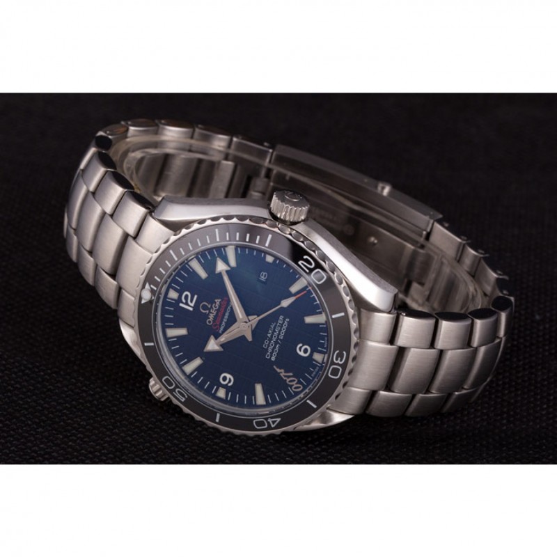 Cheap Swiss Omega James Bond Skyfall Black Dial and Black Bezel som74 621407-4