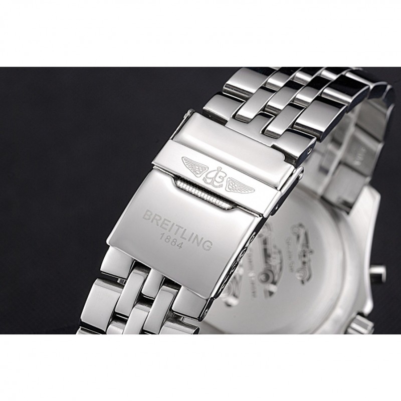 Breitling Bentley Mulliner Tourbillon Black Dial Stainless Steel Case And Bracelet 622731-5
