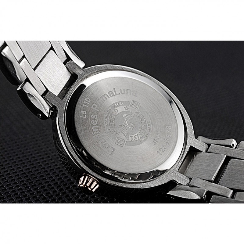 Luxury Replica Watches Longines PrimaLuna Stainless Steel And Gold Case Roman Numerals 622586-8