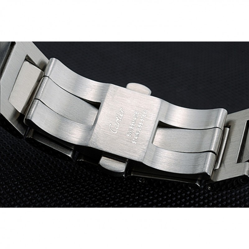 Swiss Cartier Ballon Bleu 42mm Silver Dial Stainless Steel Case Two Tone Rose Gold Bracelet 622875-6