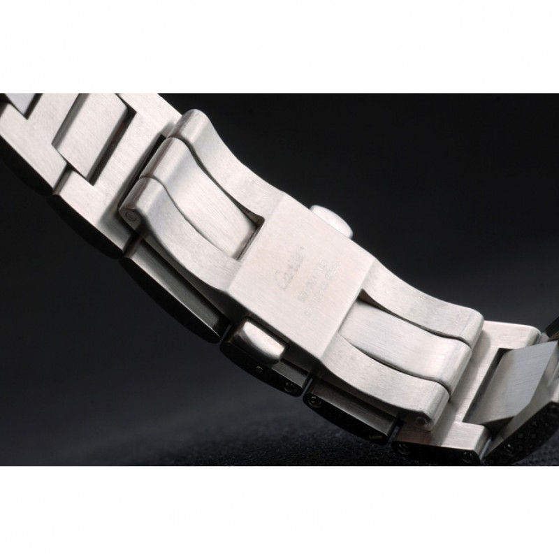 Cartier Ballon Bleu 38mm Black Dial Stainless Steel Case And Bracelet-6