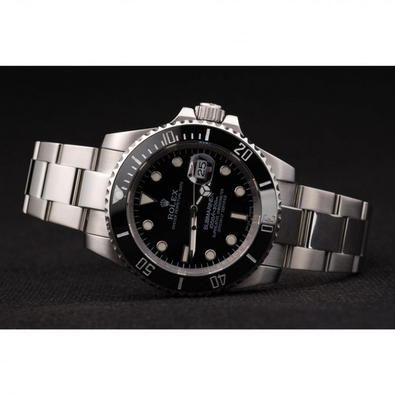 Rolex Submariner Black Ceramic Bezel Black Dial 98235-3