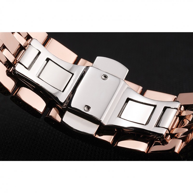 IWC Portugieser Tourbillon White Dial Rose Gold Numerals Rose Gold Case And Bracelet-6