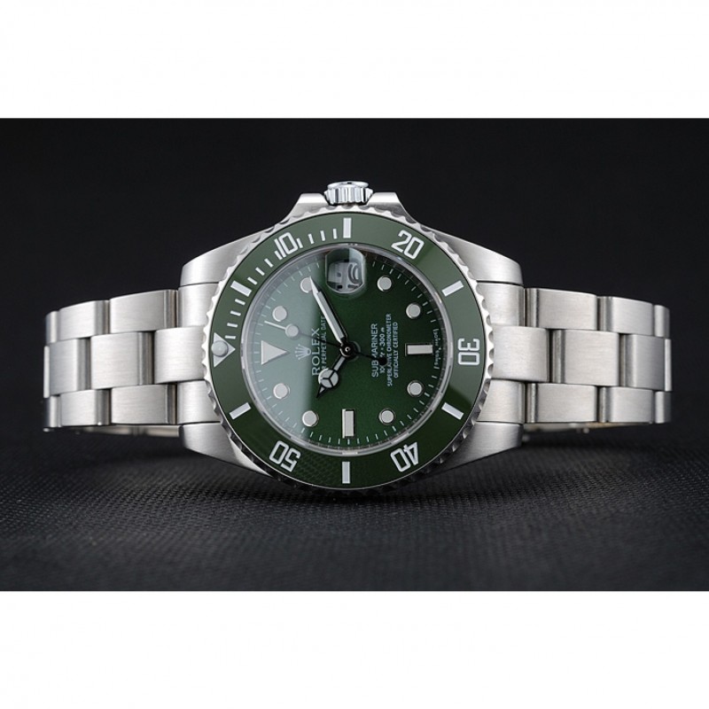 High Quality Rolex Submariner Green Dial Stainless Steel Bracelet 1454151-3