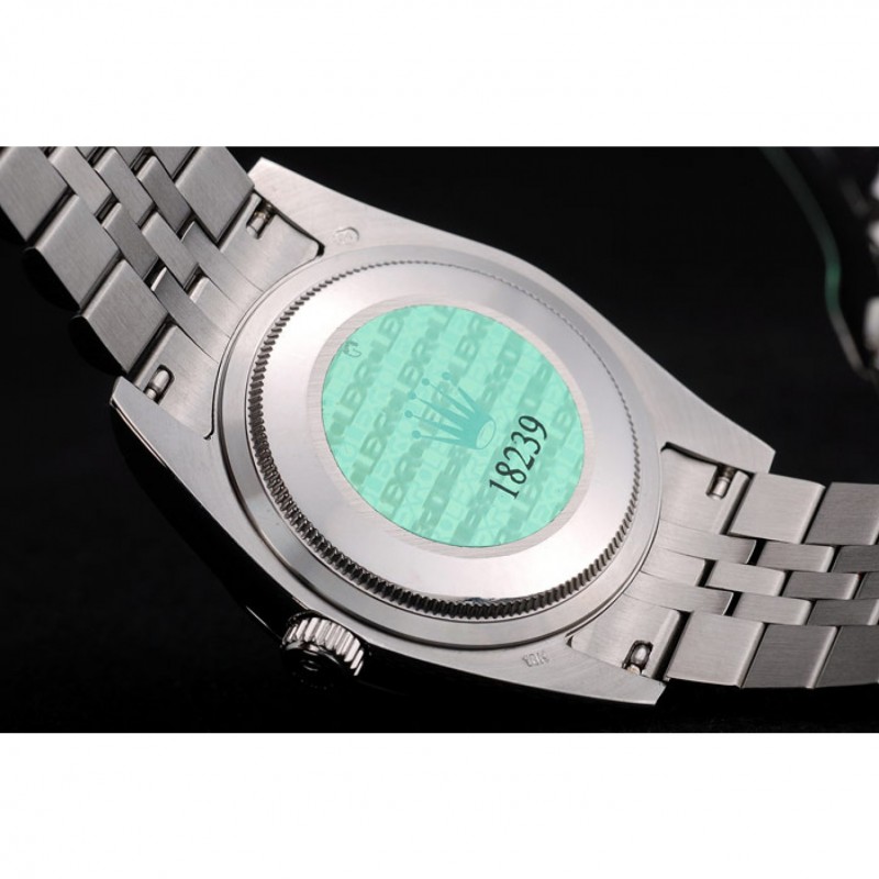 Rolex DayDate Diamond Plated Stainless Steel Bracelet Diamond Plated Dial 41985-7