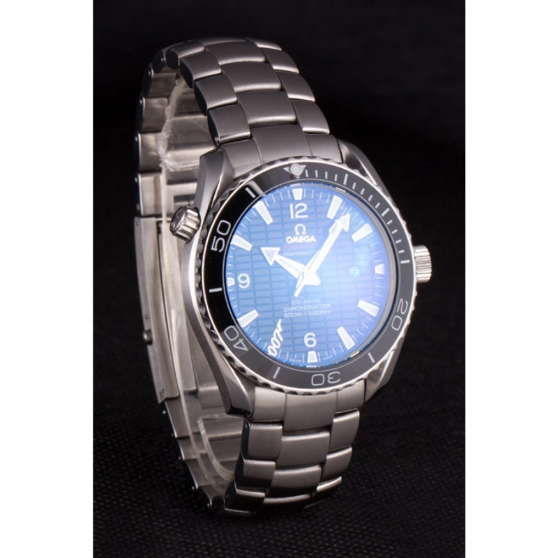 Cheap Swiss Omega James Bond Skyfall Black Dial and Black Bezel som74 621407-2