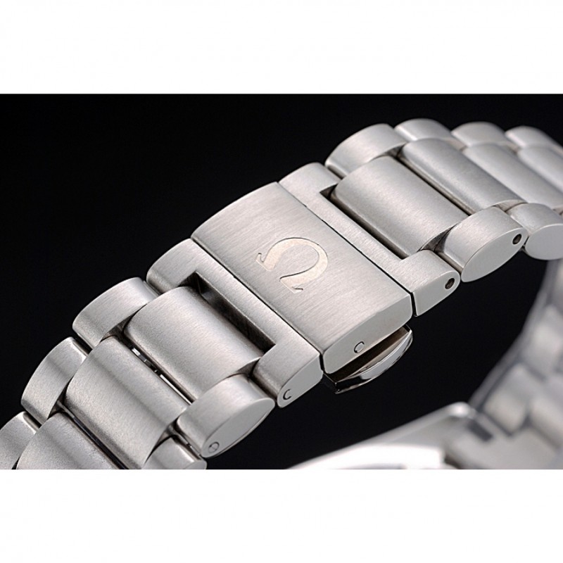 SS Omega Seamaster Aqua Terra Chronograph Ivory Dial Stainless Steel Bracelet 622526-5