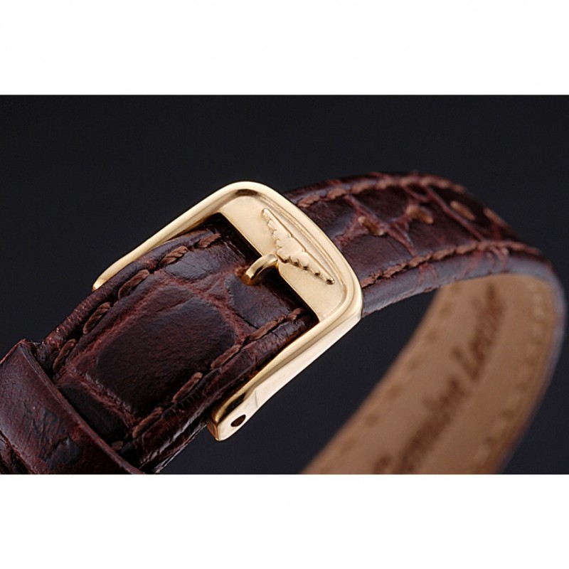 Longines La Grande Classique White Dial Brown Leather Strap Femme 622120-5