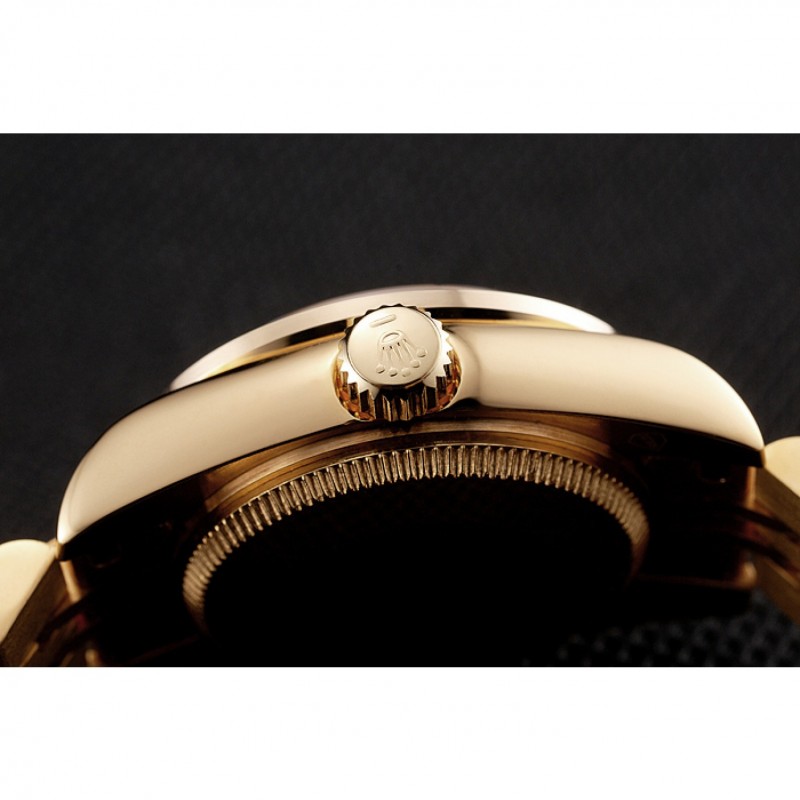Swiss Rolex Lady-Datejust Champagne Dial Diamond Bezel Gold Jubilee Bracelet 1454096-8