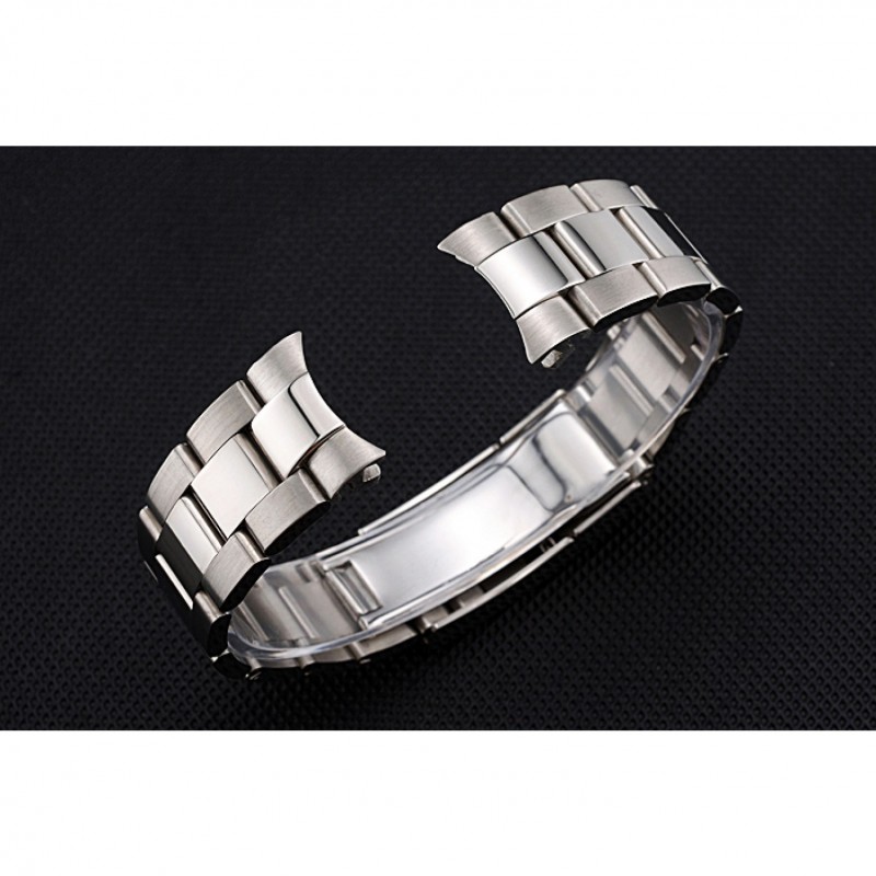 Rolex Polished and Brushed Stainless Steel Link Bracelet 622492-2