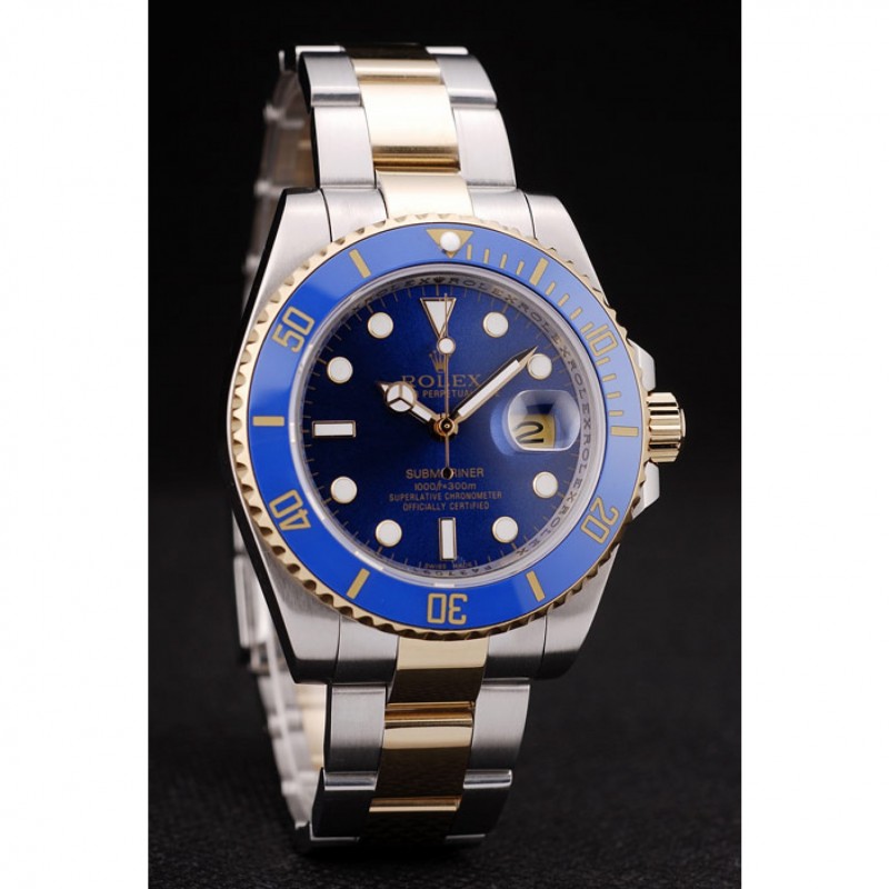 Rolex Submariner Blue Bezel Blue Dial 98230-1