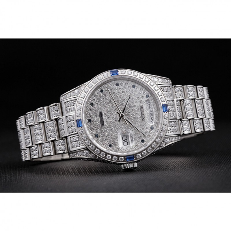 Swiss Rolex Day-Date Diamonds-srl183 621613-3