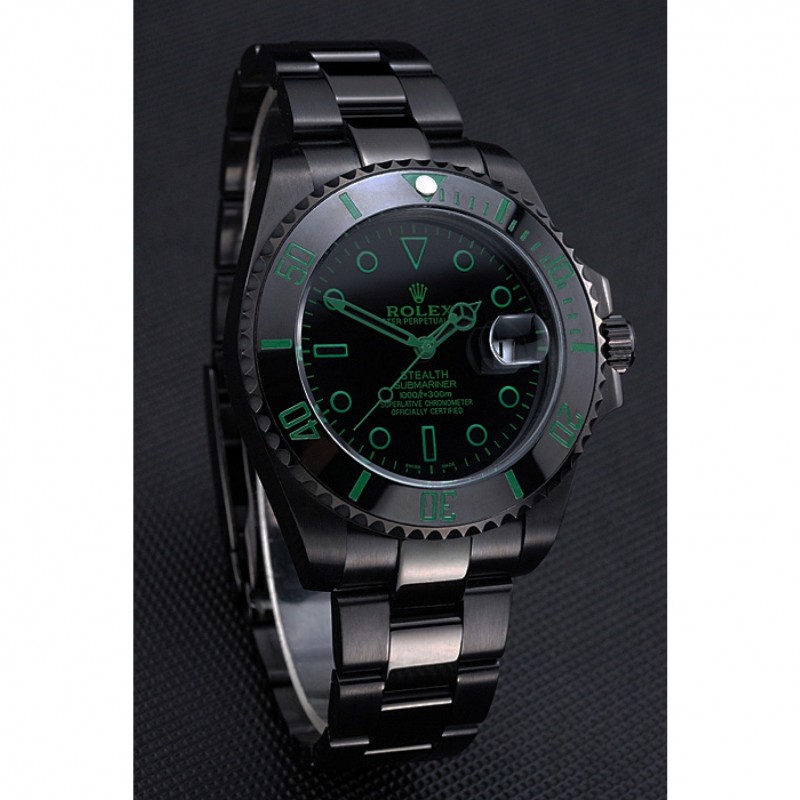 Rolex Stealth Submariner Black Ceramic 622007-1