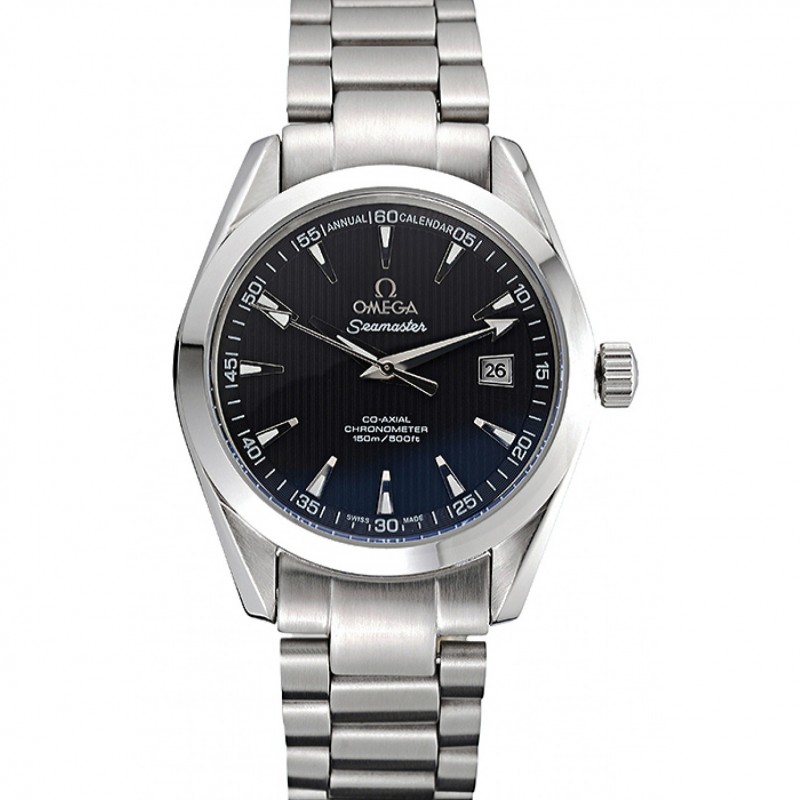 Omega Seamaster Black Dial Stainless Steel Band 622165-0