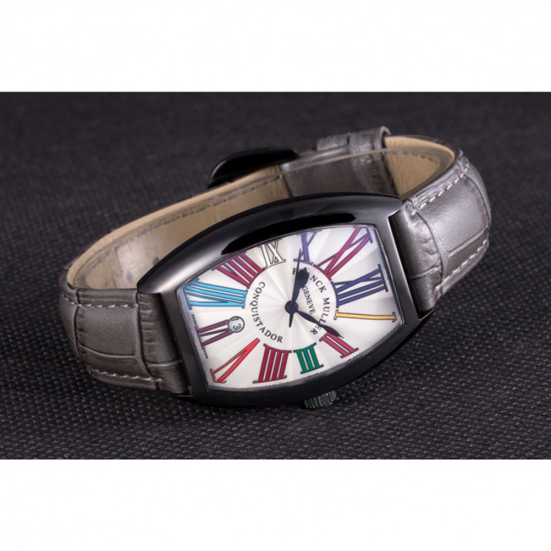 Franck Muller Casablanca Black Croco Leather Band 621641-2