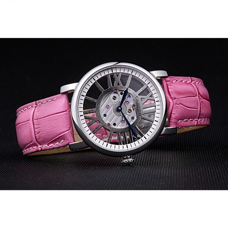 Cartier Rotonde Skeleton Flying Tourbillon Pink 621973-3