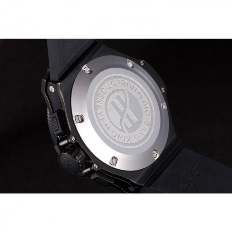 Luxury Replica Watches Hublot Limited Edition Ayrton Senna Black Dial Watch-8