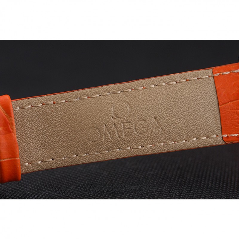 Omega Seamaster Planet Ocean Co-axial Orange Case Black Dial 98100-5