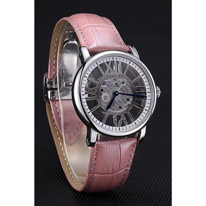 Cartier Rotonde Skeleton Flying Tourbillon Light Pink 621970-2