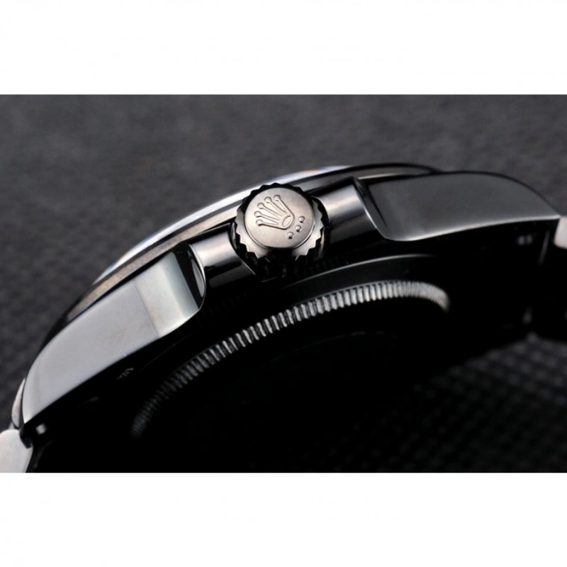 AAA Replica Watches Rolex Explorer Black Ceramic Bezel Black Dial Watch 2385-8