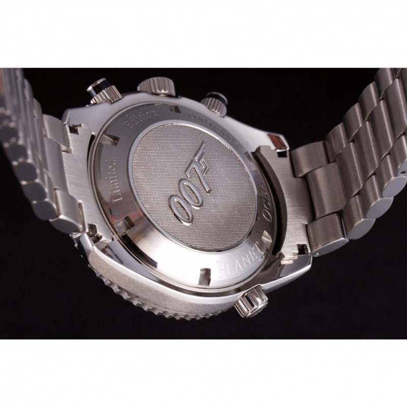 High End Omega James Bond Skyfall Watch with Blue Dial and Blue Bezel om230 621382-8