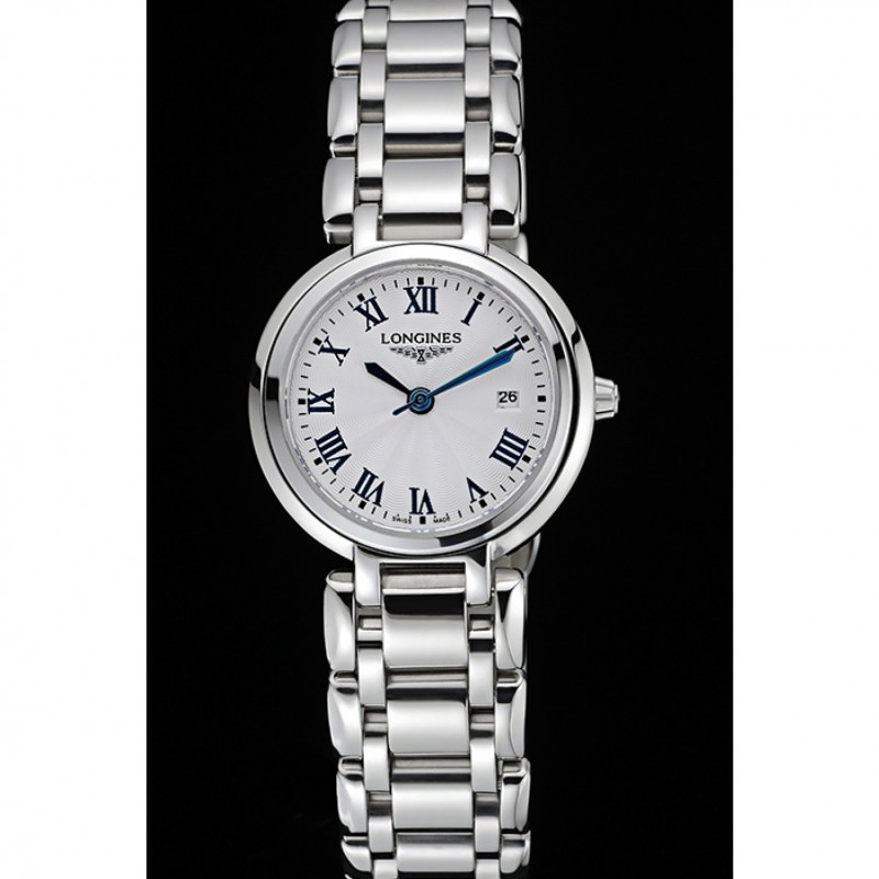 Longines PrimaLuna Stainless Steel Case Roman Numerals 622587-1