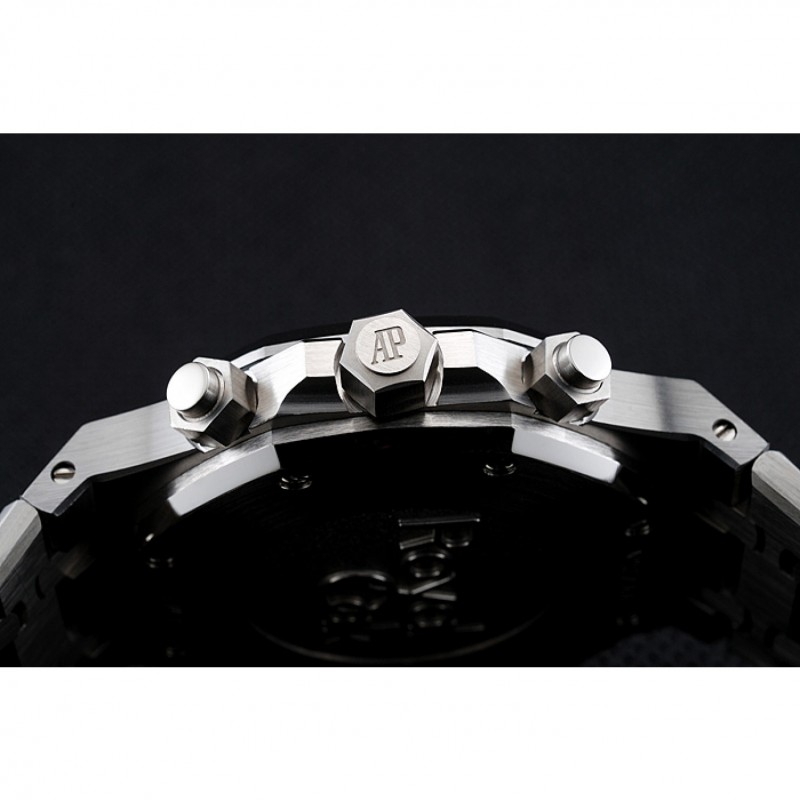 Audemars Piguet Royal Oak Chronograph White Dial Stainless Steel Bracelet 1454024-8