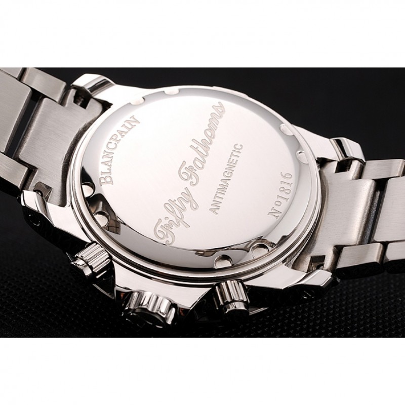 Blancpain Fifty Fathoms Flyback Chronograph Blue Dial Stainless Steel Case And Bracelet 1453773-7