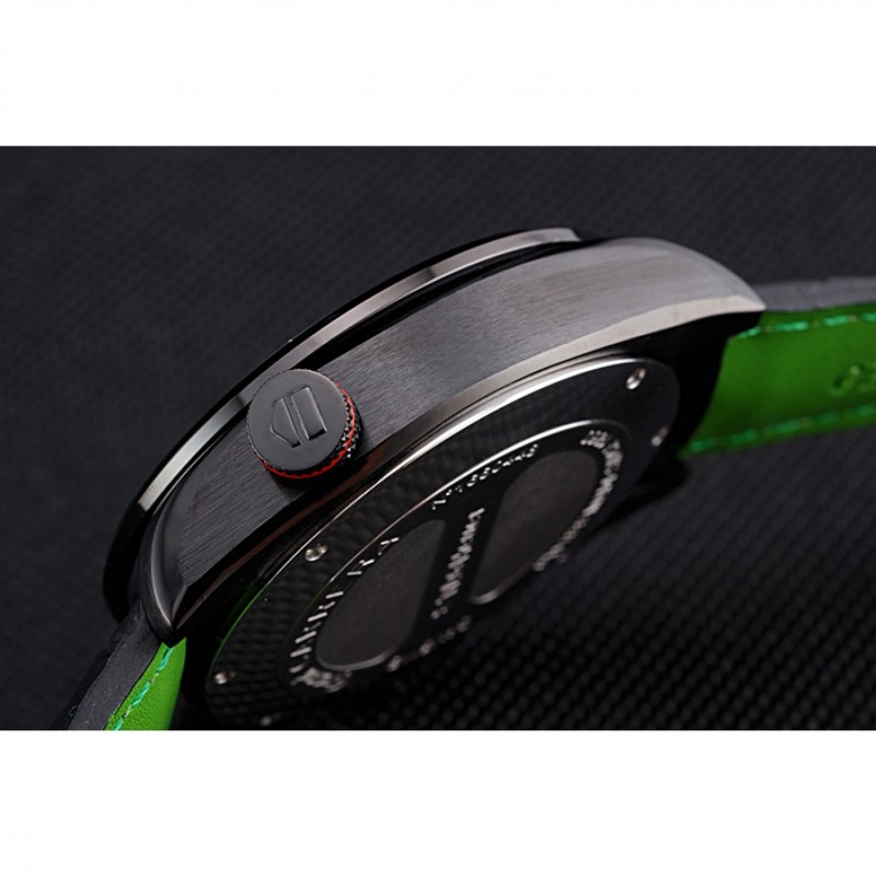 Tag Heuer Carrera Black Stainless Steel Case Black Dial 98247-7