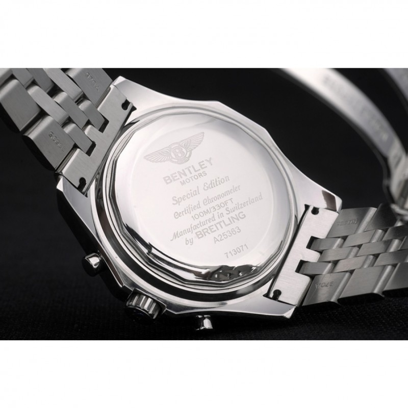 Breitling for Bentley Stainless Steel Strap Brown Dial-6