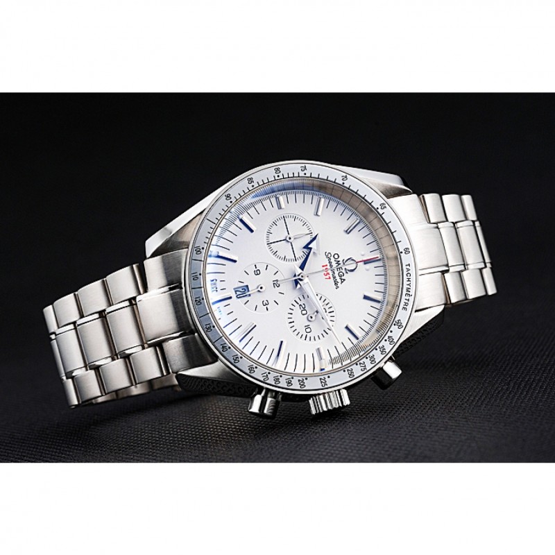 Omega Speedmaster Limited Edition 1957 White Dial Stainless Steel Bracelet 622522-3