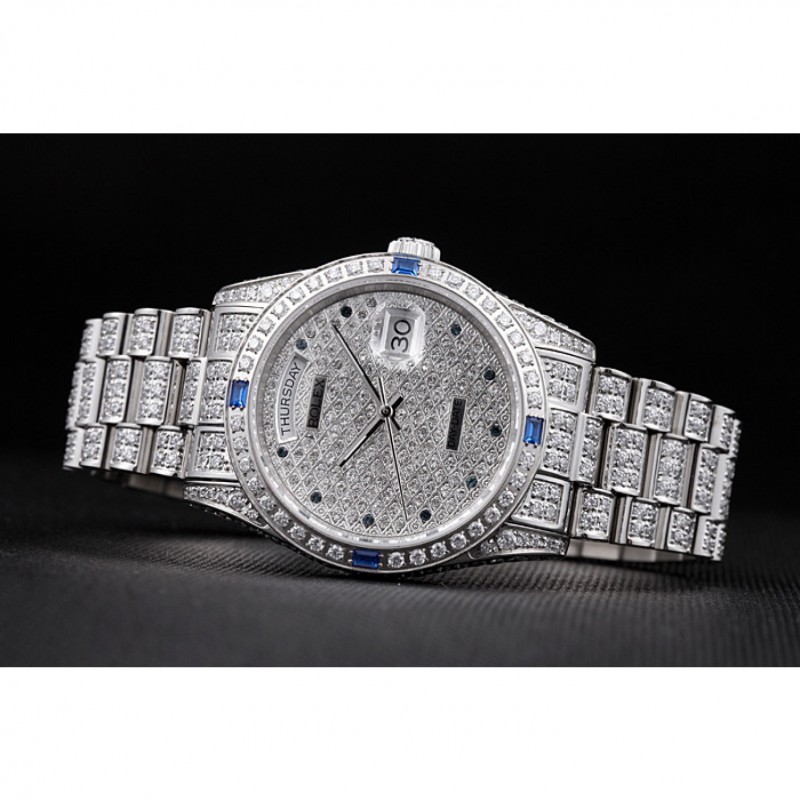 Swiss Rolex Day-Date Diamonds-srl183 621613-4
