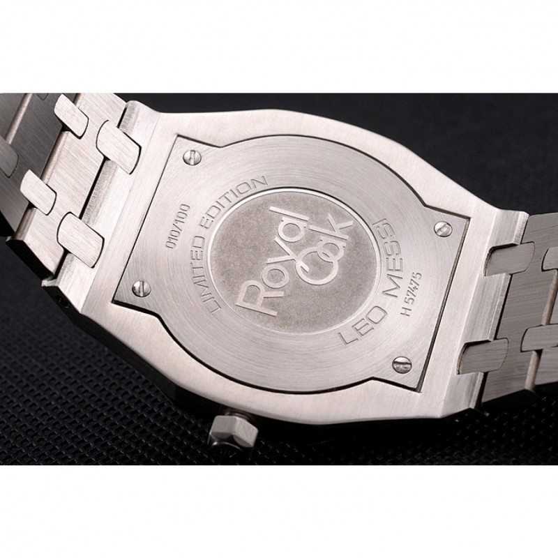 Cheap Audemars Piguet Royal Oak Fondation Gray Dial Stainless Steel Case And Bracelet-6