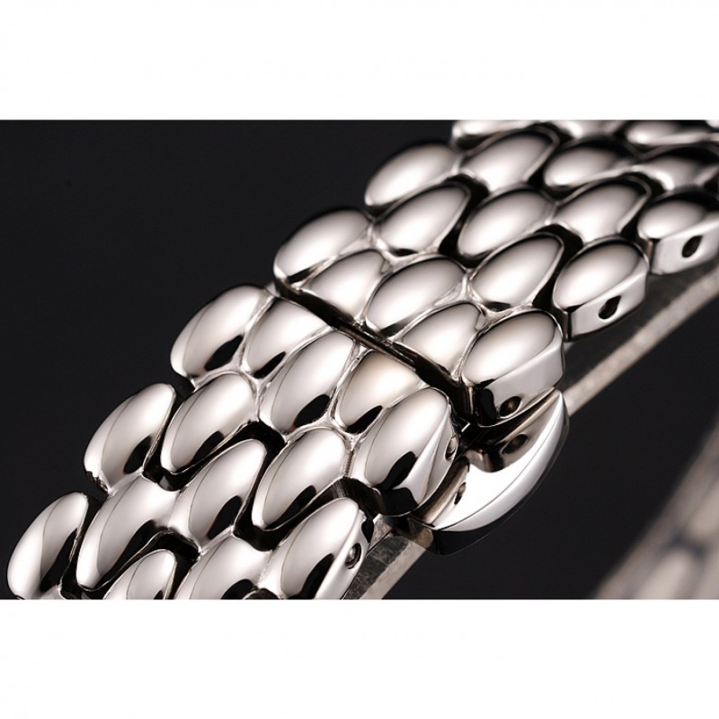 SS Replica Watches Omega De Ville Prestige No Date Dark Grey Dial With Diamonds Stainless Steel Case And Bracelet-5