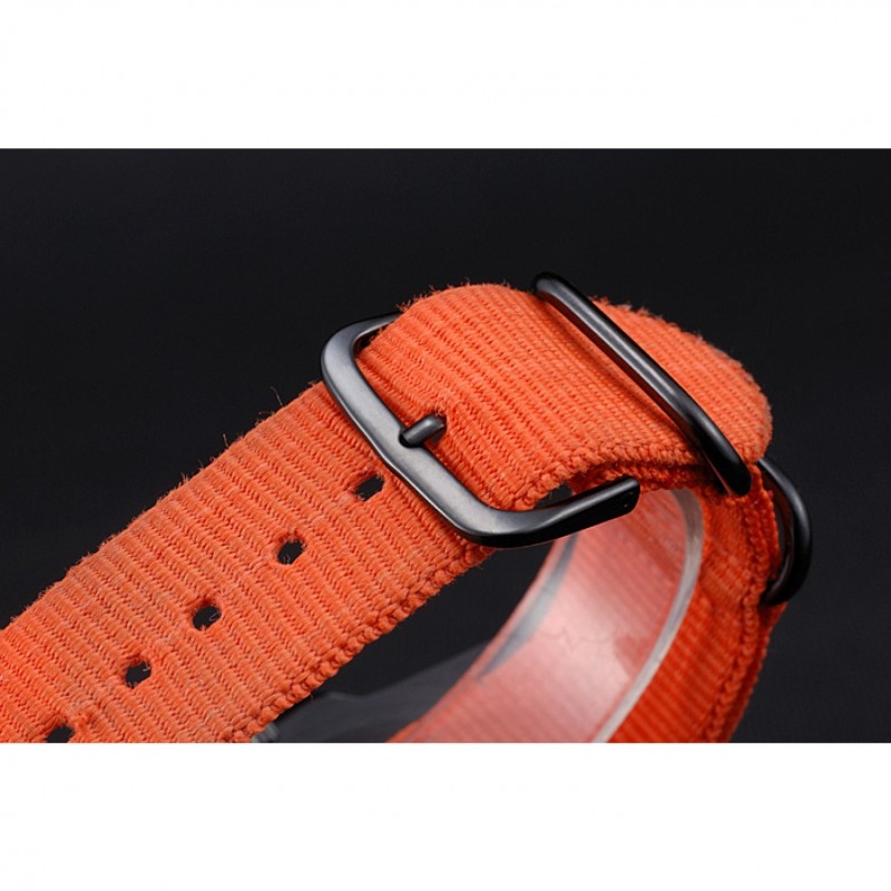 Rolex Stealth Submariner Orange Nylon Strap 622011-5