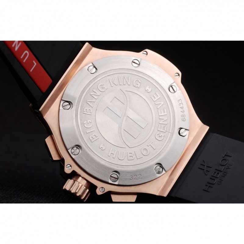 Luxury Hublot Limited Edition Luna Rosa Gold Dial Watch-7