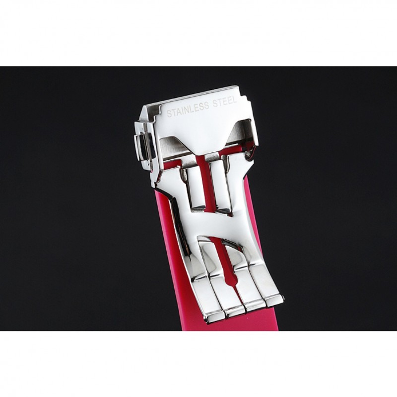 Hublot Big Bang Tutti Frutti Pink Strap White Dial-5