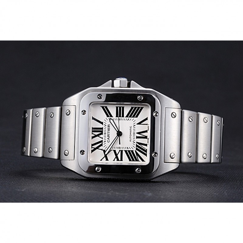 Cheap Replica Watches Swiss Cartier Santos Galbee Stainless Steel 622063-4