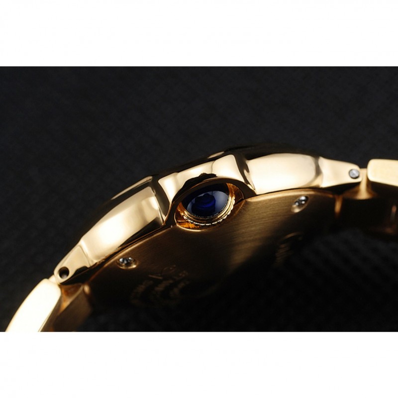SS Cartier Ballon Bleu White Dial Yellow Gold Stainless Steel Bracelet 1454191-8