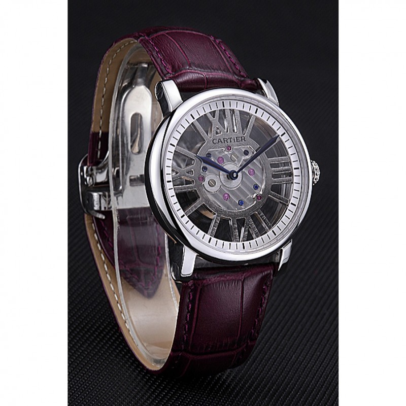 Cartier Rotonde Skeleton Flying Tourbillon Purple 621971-2