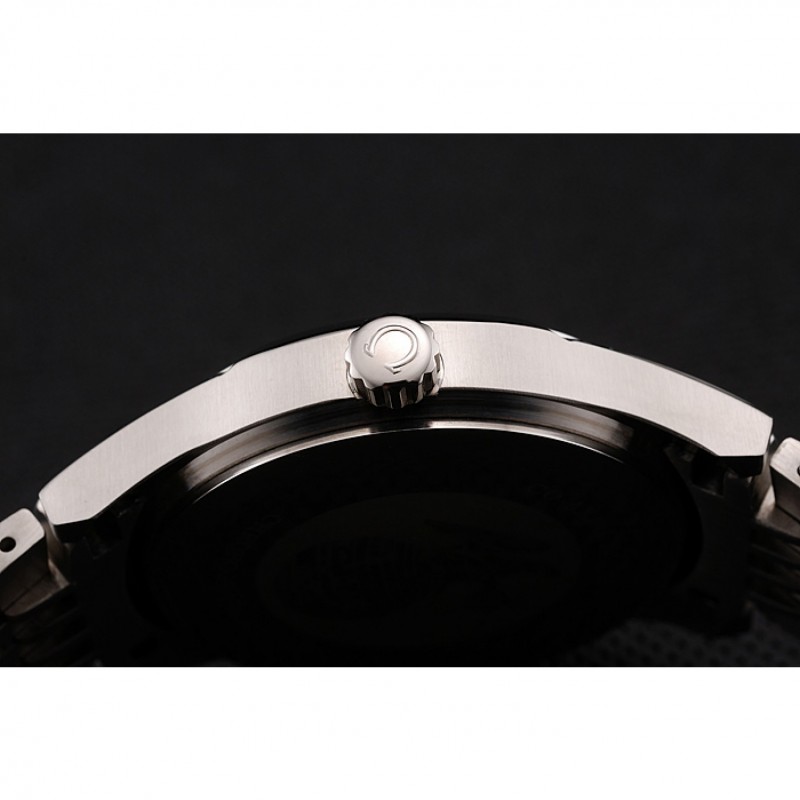 Best Replica Watches Omega De Ville White Dial Blue Numerals Stainless Steel Case And Bracelet 1453787-8