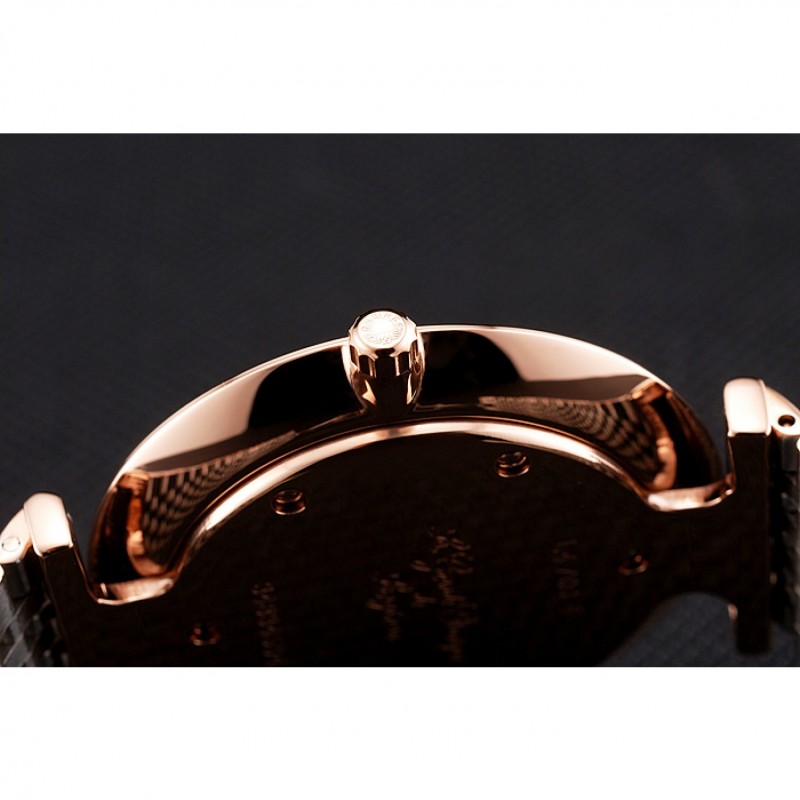 Swiss Longines Grande Classique White Dial Roman Numerals Rose Gold Case Two Tone Bracelet-8
